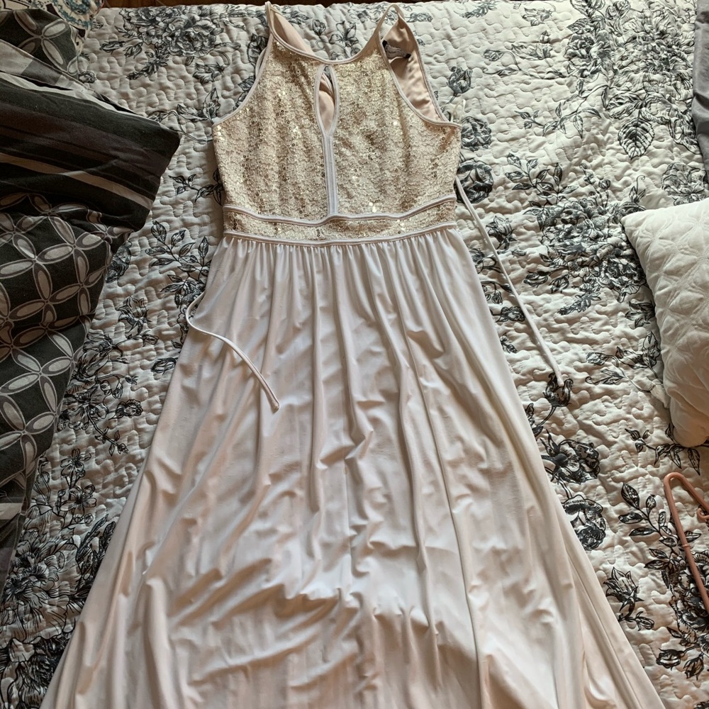 Morgan & Co Prom dress bought from David’s bridal.